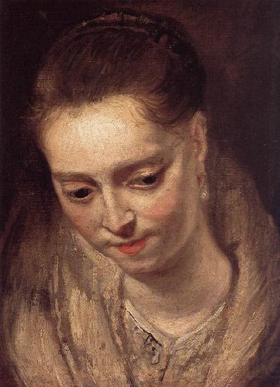 RUBENS, Pieter Pauwel Portrait of a Woman Spain oil painting art